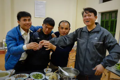 La veille de mon départ du Vietnam, ça se fête !